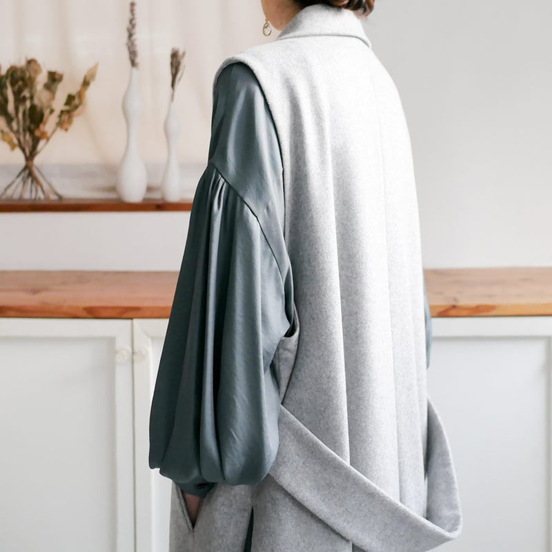SACRA | サクラ|LIGHT MELTON GILET ライトメルトンジレ SACRA | サクラ|LIGHT MELTON GILET ライトメルトンジレ