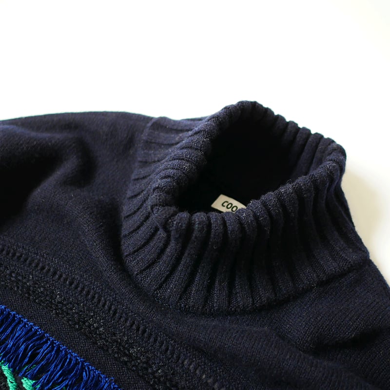【極美品】COOHEM　コーヘン　ツイードワンピース　日本製　39000円 COOHEM| コーヘン | WOMEN_MULTI TWEEDY KNIT ONE-PIEC