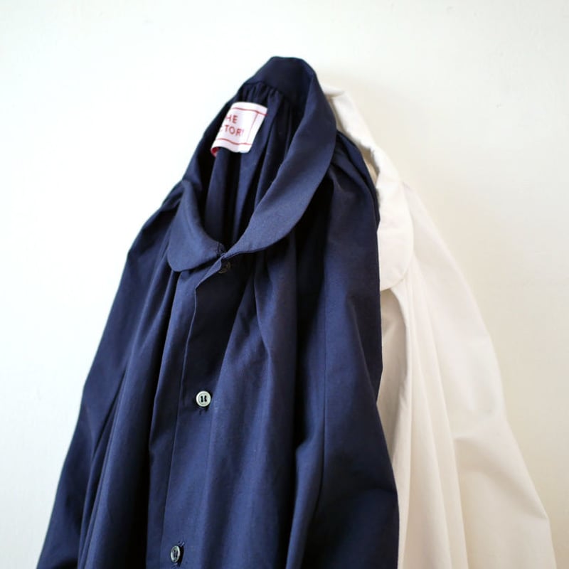THE FACTORY ザ・ファクトリー ポプリン ギャザーワンピース TF17SS