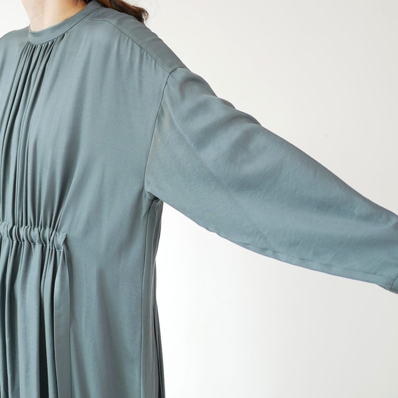 SACRA ｜ サクラ｜TRIACE VINTAGE TWILL OP ギャザーワンピース