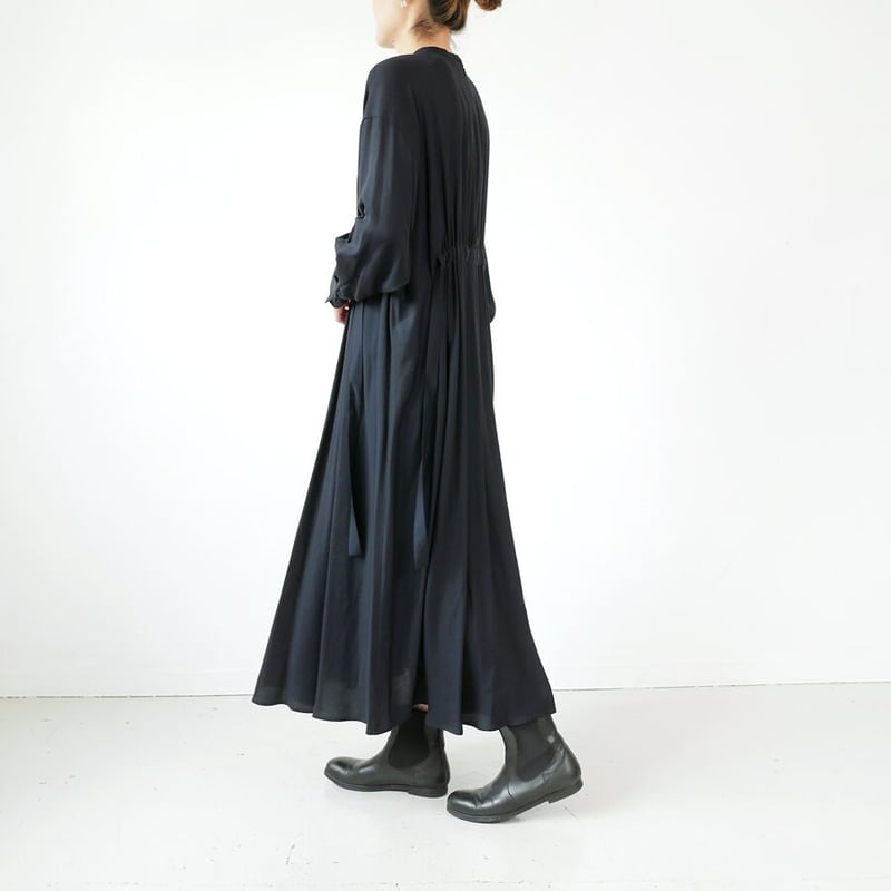 SACRA TRIACE VINTAGE TWILL OP ギャザーワンピース SACRA ｜ サクラ｜TRIACE VINTAGE TWILL OP ギャザーワンピース