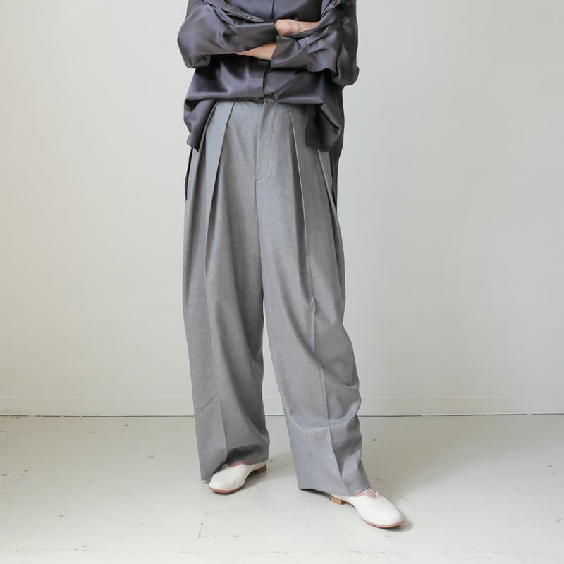 SACRA サクラ｜SUPER FINE FLANNEL PANTS｜124518112｜G