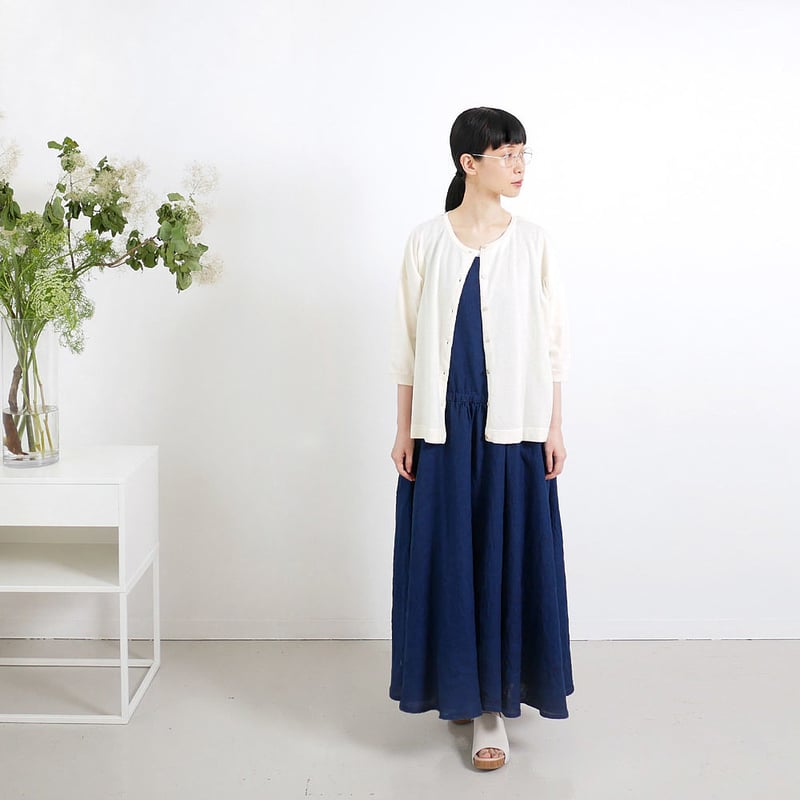 BLUE BLUE JAPAN｜ブルーブルージャパン｜リネン クルーネック