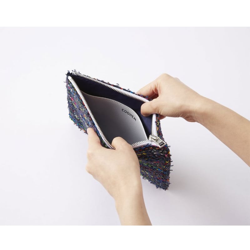 COOHEM|コーヘン | KNIT TWEED POUCH - HOUNDSTOOTH TW