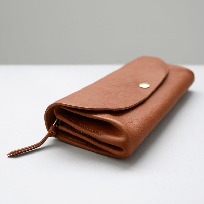 CINQ ｜サンク｜長財布｜CAMEL | GOUACHE FUKUOKA