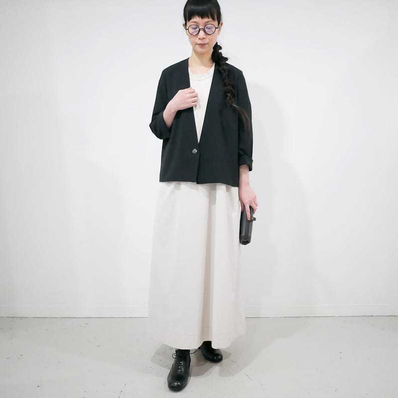 ノーコントロールエアー 強撚ポリエステルストレッチポプリン プルオーバー 5 NO CONTROL AIR ｜ノーコントロールエアー｜強撚ポリエステル