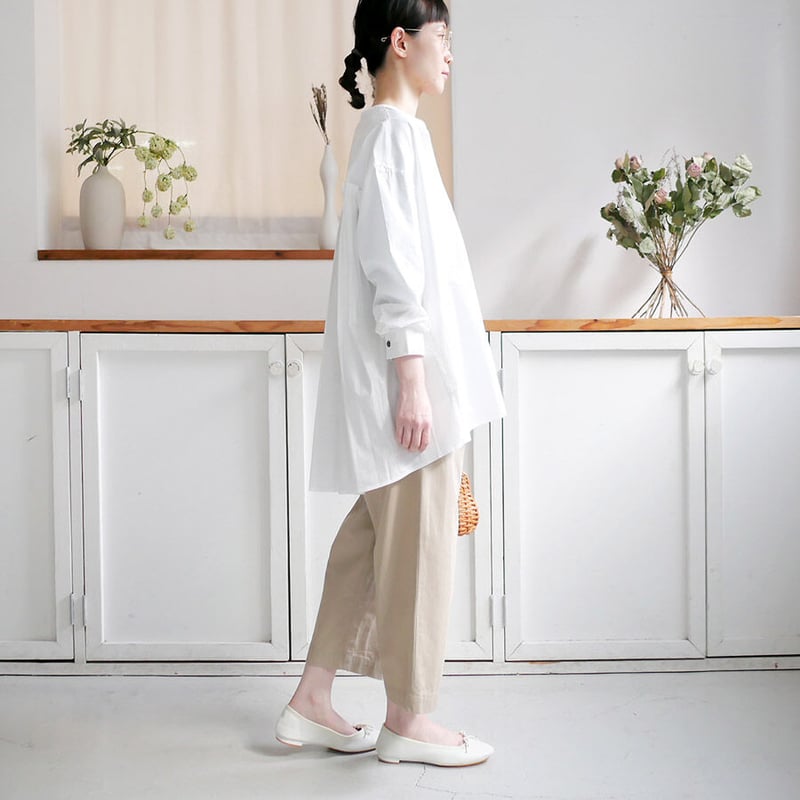 siro de labonte タックスリーブTシャツ グレー siro de labonte