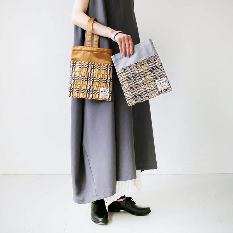 COOHEM|コーヘン | MINI BAG |GREY×BEIGE CHECK/CAMEL× COOHEM|コーヘン | MINI BAG |GREY×BEIGE CHECK/CAMEL×