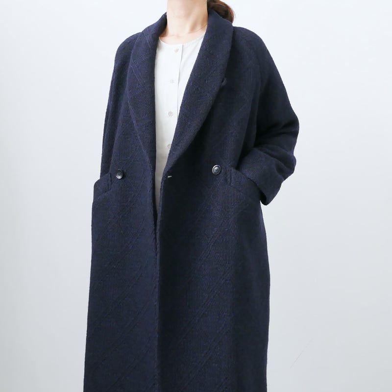 BLUEBLUEJAPAN　ブルーブルー　カゴゾメ プリマロフト　コート BLUE BLUE JAPAN ｜ブルーブルージャパン｜インディゴオーバー