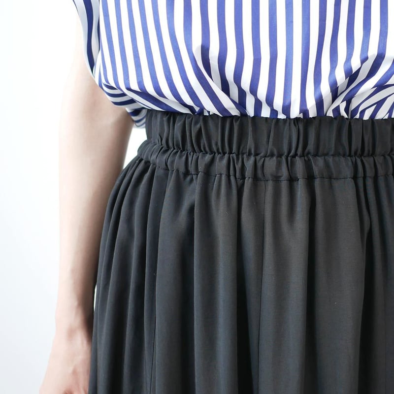 SACRA｜サクラ ｜レーヨンシルク マキシフレアスカート｜120213121