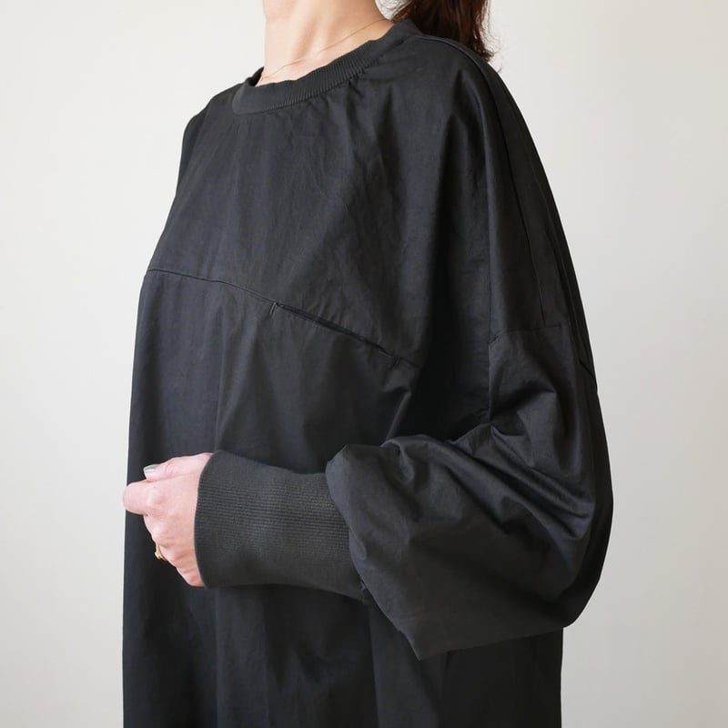 HARVESTY ｜ ハーベスティ | EGG DRESSエッグワンピース | BLACK 