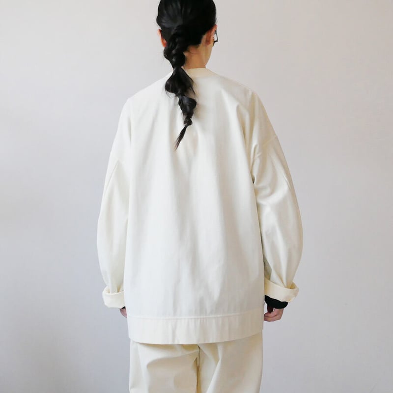 FIRMUM フィルマム 2024AW グロッシーコーデュロイ カーディガン FIRMUM｜フィルマム｜ポリエステル・経編コーデュロイ