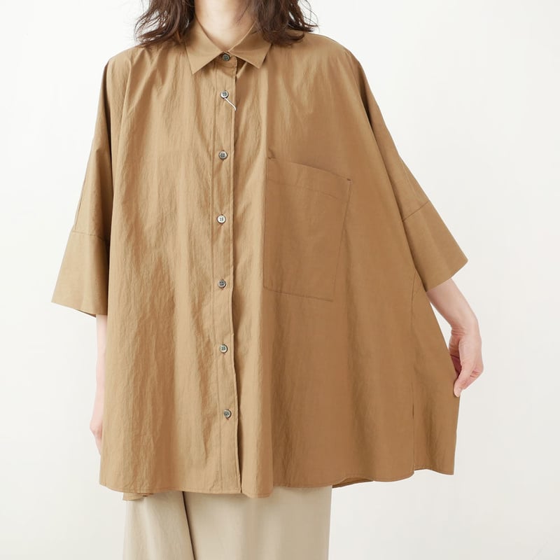 SACRA ウォッシュドタイプライターワンピース