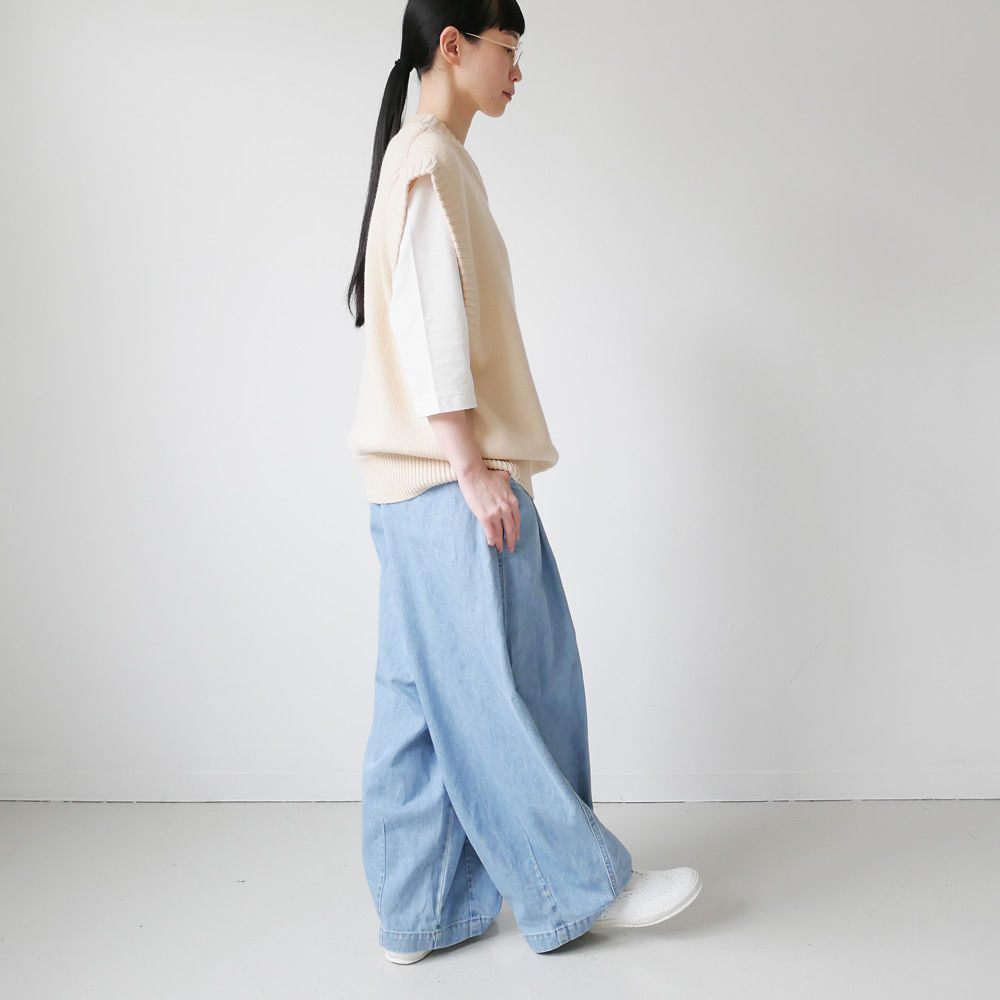 BUNT｜バント｜GRANDFATHER KNIT VEST ニットベスト｜19AW_KN03