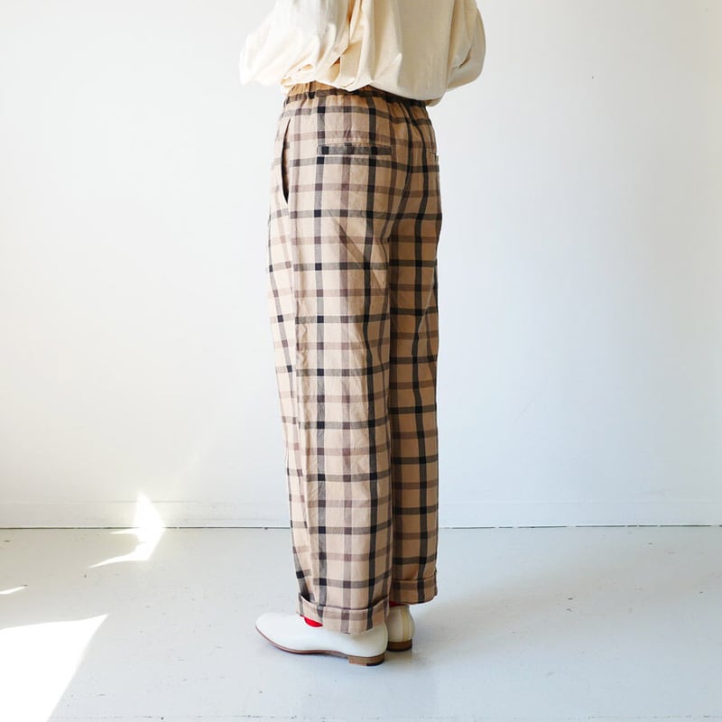 UNIVERSAL SEVEN ｜ユニヴァーサルセブン｜高密度ツイル チェック