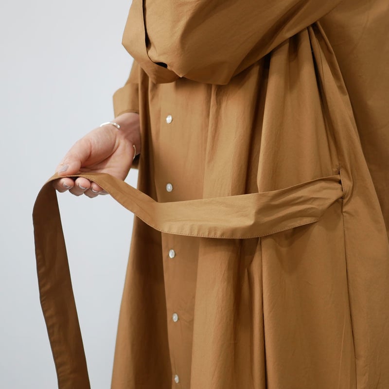 THE FACTORY ザ・ファクトリー タイプライター ギャザーワンピース