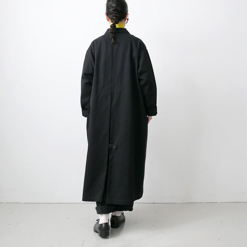 新品HARVESTY /ハーベスティ チノクロスオーバーコート size1