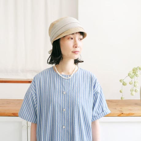 mature ha.｜マチュアーハ｜jute scarf cap｜ジュートスカーフ キャップ｜ MJT-036