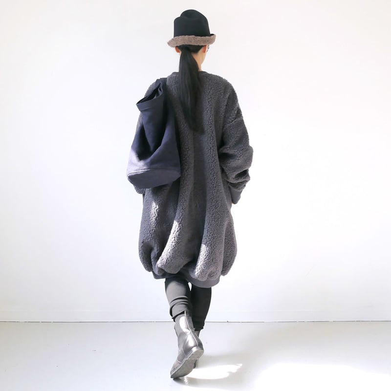 HARVESTY｜ ハーベスティ | EGG DRESS｜エッグワンピース ボアフリース