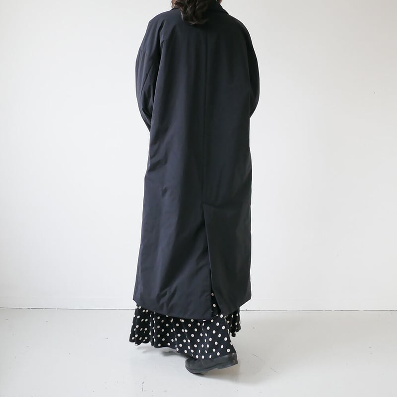 SACRA｜サクラ｜PADDING COAT パディングコート｜BLACK｜ | GOUACH