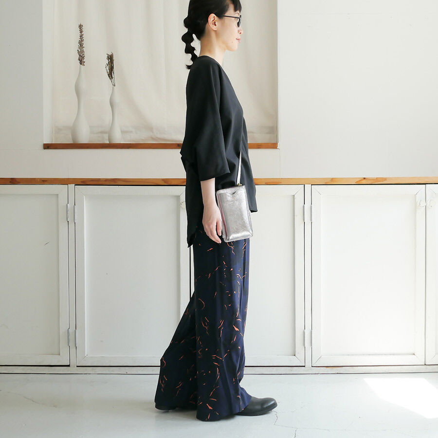 SACRA｜サクラ ｜SHADOW FLOWER PANTS｜シャドウフラワーパンツ｜122515113｜