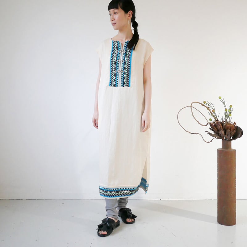 COOHEM| コーヘン | BOHEMIAN KNIT DETAIL ONE-PIECE｜1...