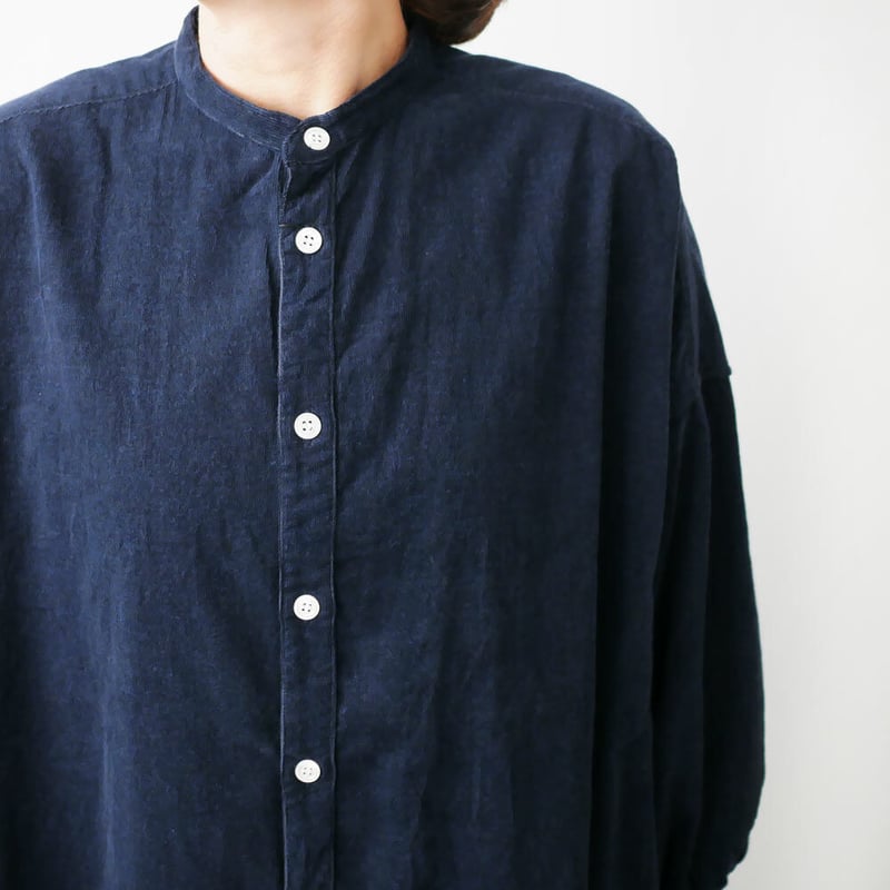 UNIVERSAL TISSU｜ ユニヴァーサルティシュ｜コーデュロイシャツドレス