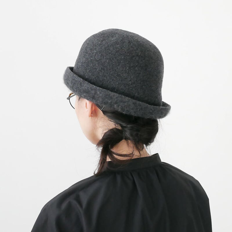 mature ha. マチュアーハ バック ステッチ ウール フリーハット mature ha. マチュアーハ バック ステッチ ウール フリーハット