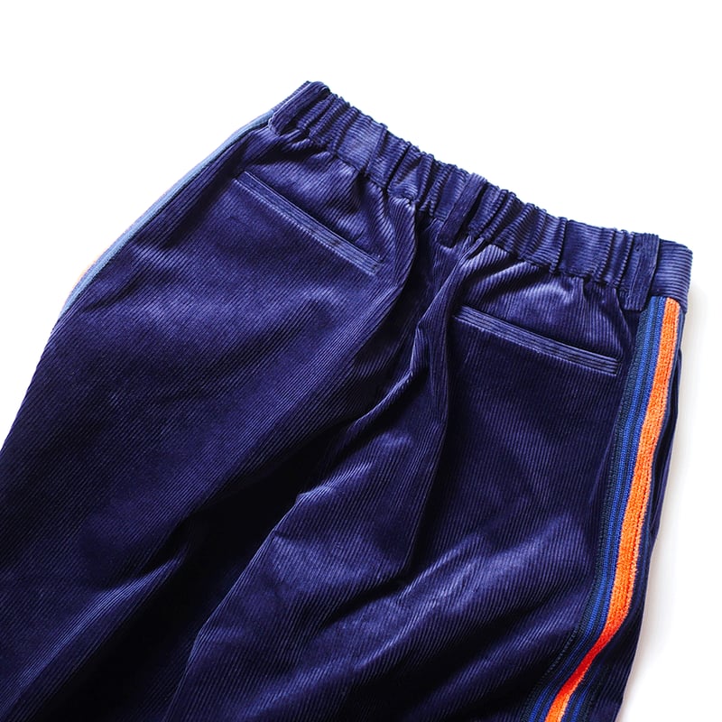 COOHEM| コーヘン | KNIT SIDELINE CORDUROY PANTS｜サイド
