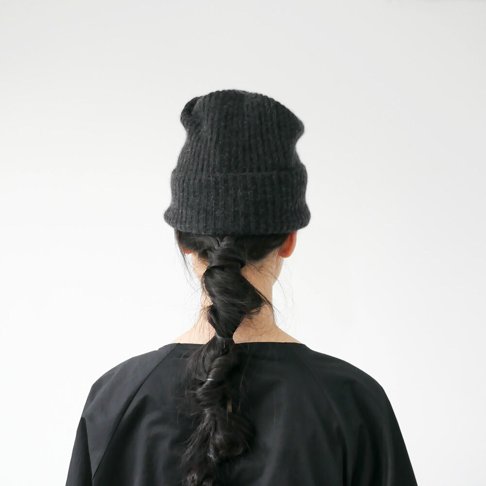 mature ha. マチュアーハ　knit cap ARTS&SCIENCE mature ha.｜マチュアーハ ｜pleats knit cap｜プリーツニット