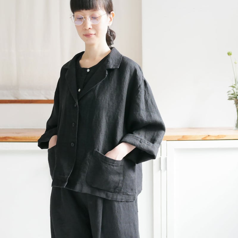 Si-Si-Si comfort｜スースースーコンフォート ｜ヘヴィリネンVネック