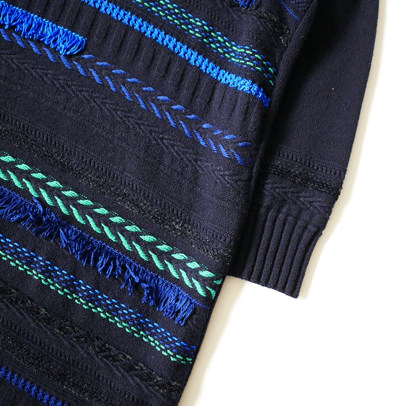 COOHEM| コーヘン | WOMEN_MULTI TWEEDY KNIT ONE-PIEC