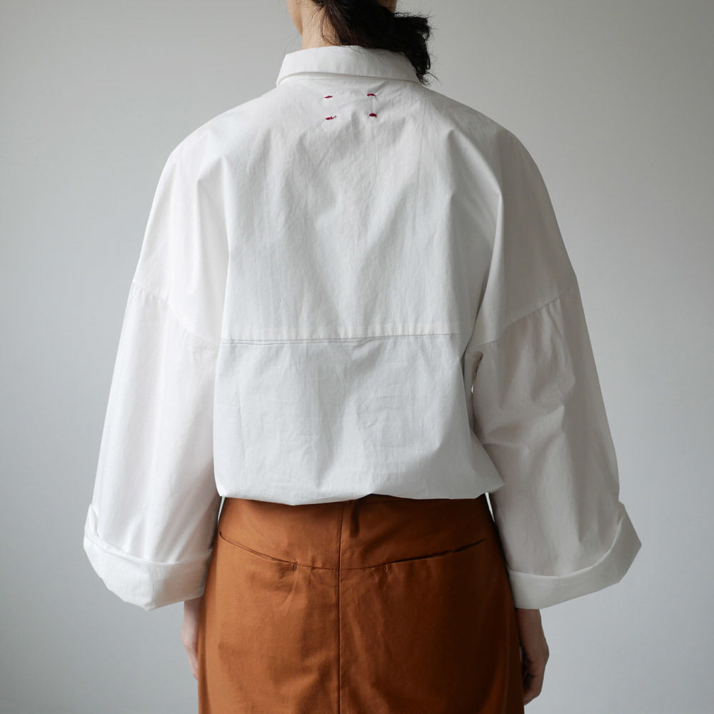 THE FACTORY ザ・ファクトリー タイプライター ビッグスリーブシャツ 