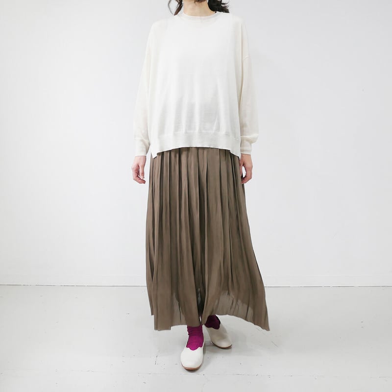 SACRA｜サクラ ｜AIRY PLEATS SKIRT｜エアプリーツスカート｜1206161...