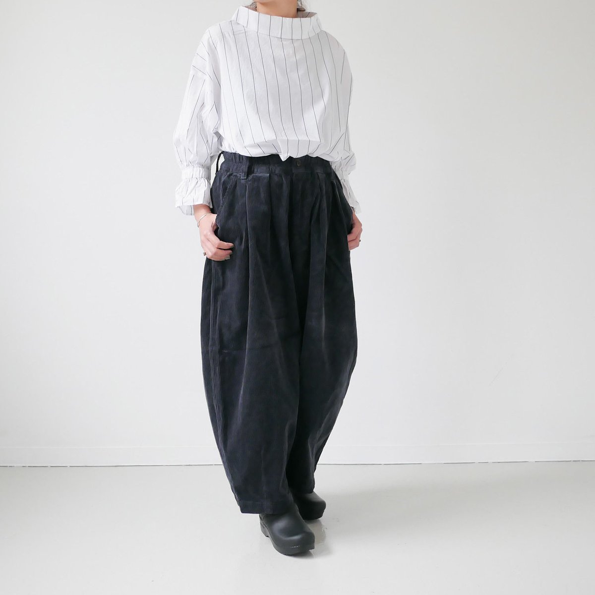 HARVESTY｜ハーベスティ｜コーデュロイサーカスパンツ｜A11716