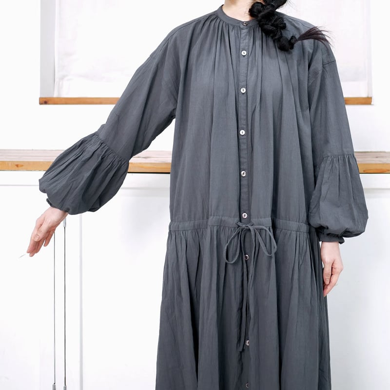 ギャルリティシュ オーガニックジョーゼットギャザー ワンピース fit=scale-down,w=1200