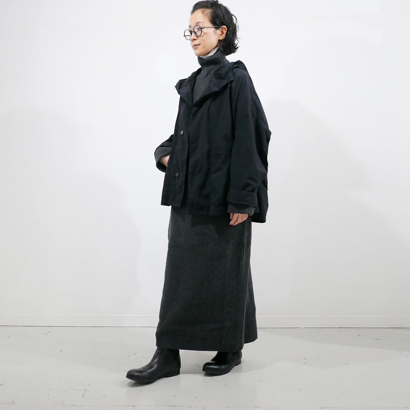 SACRA｜サクラ ｜EX.FINE LAMBWOOL RIB OP｜125630041｜CH