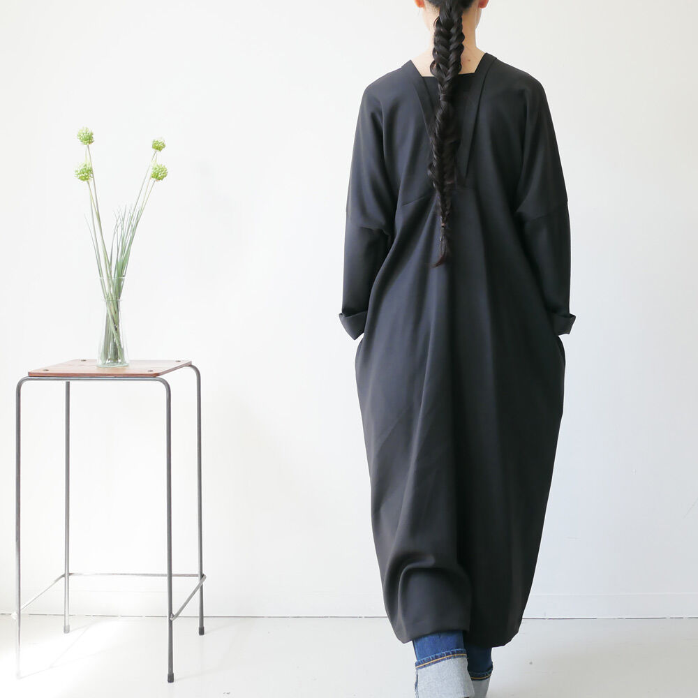 SI-HIRAI｜スーヒライ｜ダブルクロスレクタングルドレス