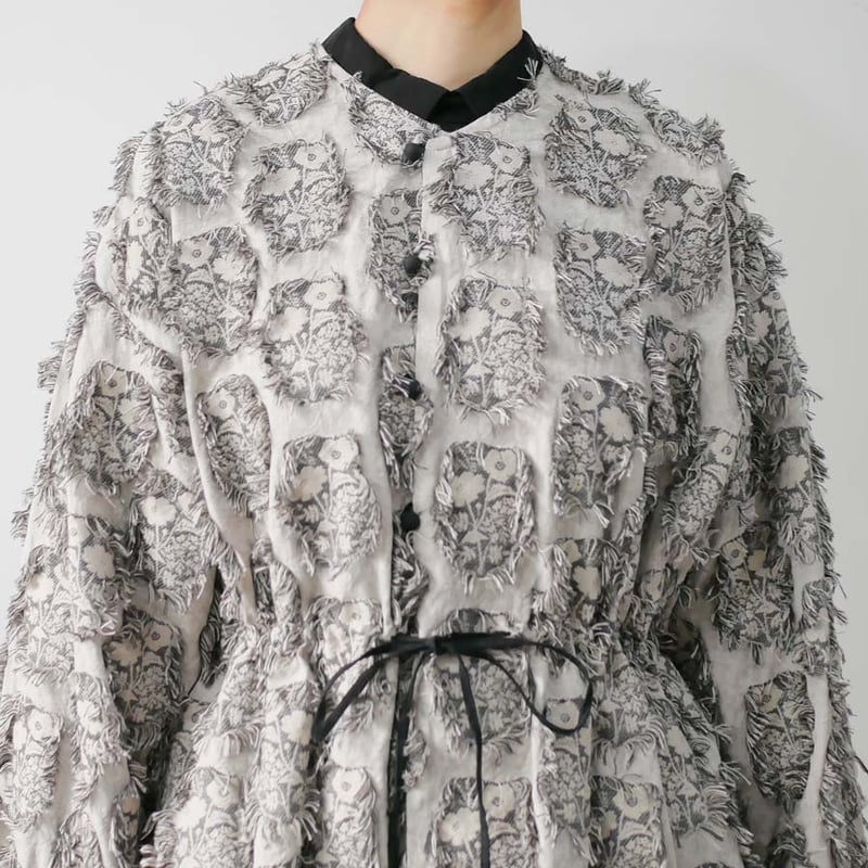 qiriキリ　 ジャガードブラウス花野風 楽天市場】qiri キリ ジャガード ブラウス “花野風 jacquard blouse