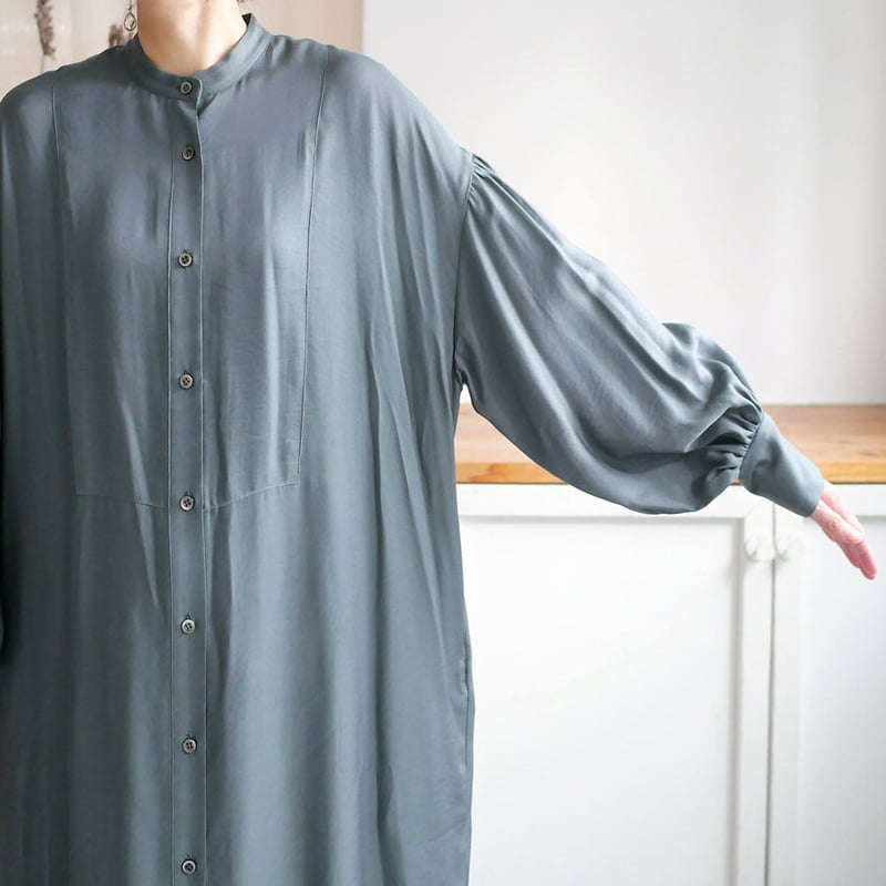 SACRA ｜ サクラ｜TRIACE VINTAGE TWILL OP ギャザースリーブ