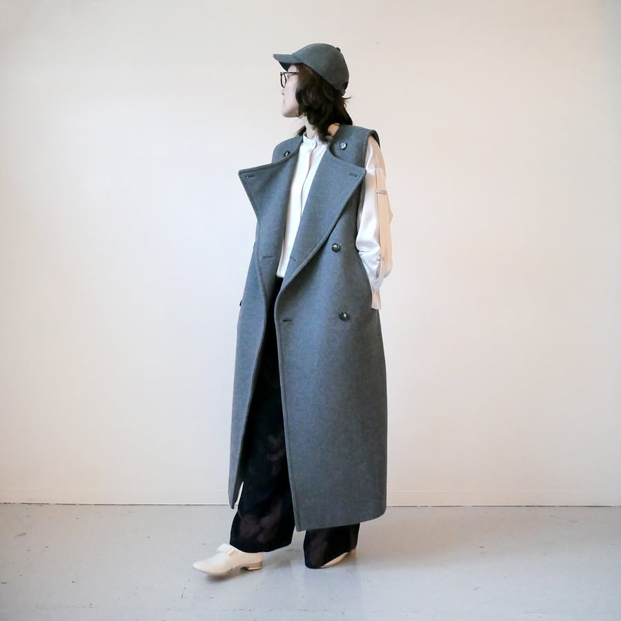 SACRA サクラ｜SUPERIOR LAMBS MELTON GILET｜12450406