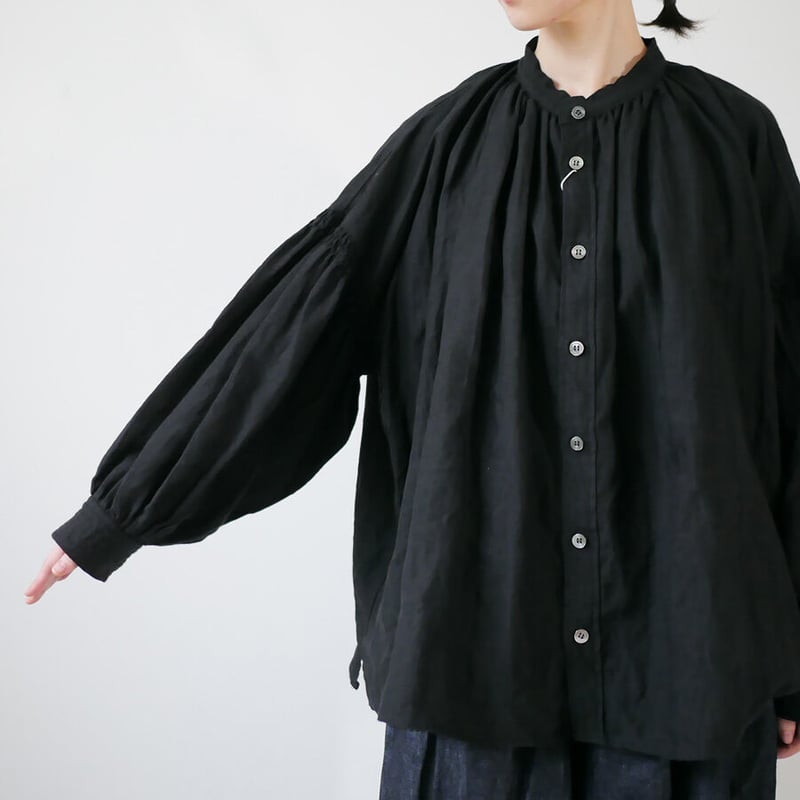 つぼね【未使用】UNIVERSAL TISSU リネンロングシャツ 楽天市場