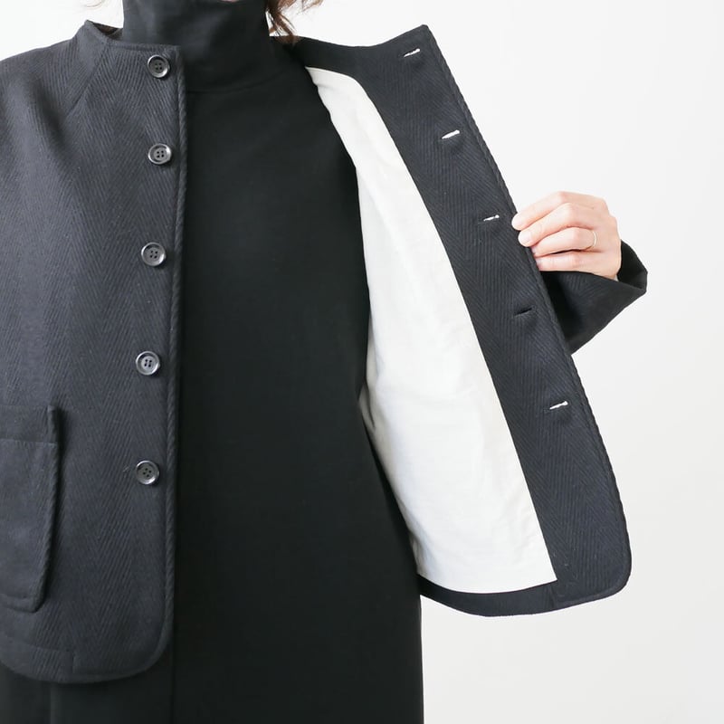 UNIVERSAL TISSU ユニヴァーサルティシュ｜ ウールノーカラー