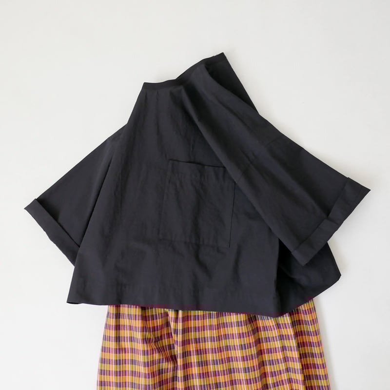 SACRA サクラ HIGH COUNT COTTON TUMBLE OP SACRA｜サクラ ｜H.COUNT COTTON TUMBLE CROPPED TOP｜OF