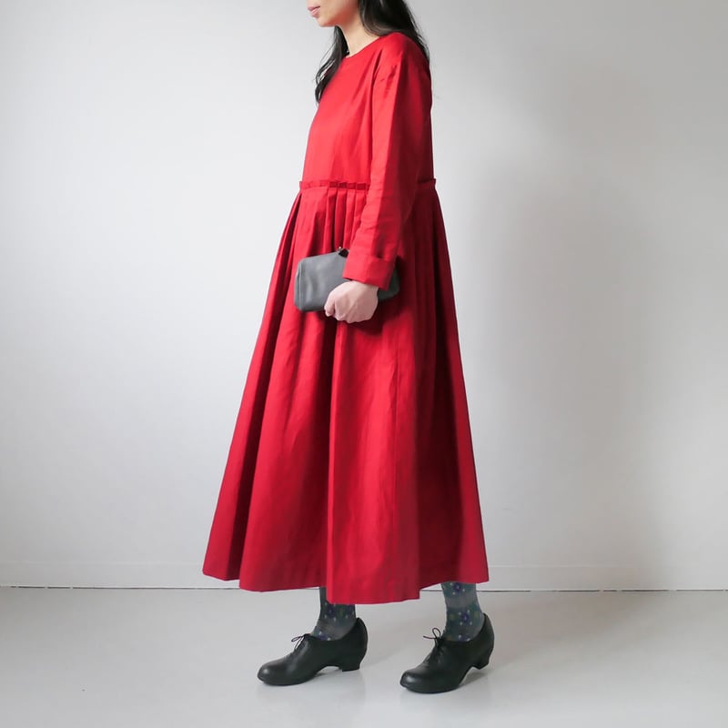 Si-Si-Si スースースー ウーパールーパーワンピース Si-Si-Si スースースー ウーパールーパーリネンワンピース ピンク 38