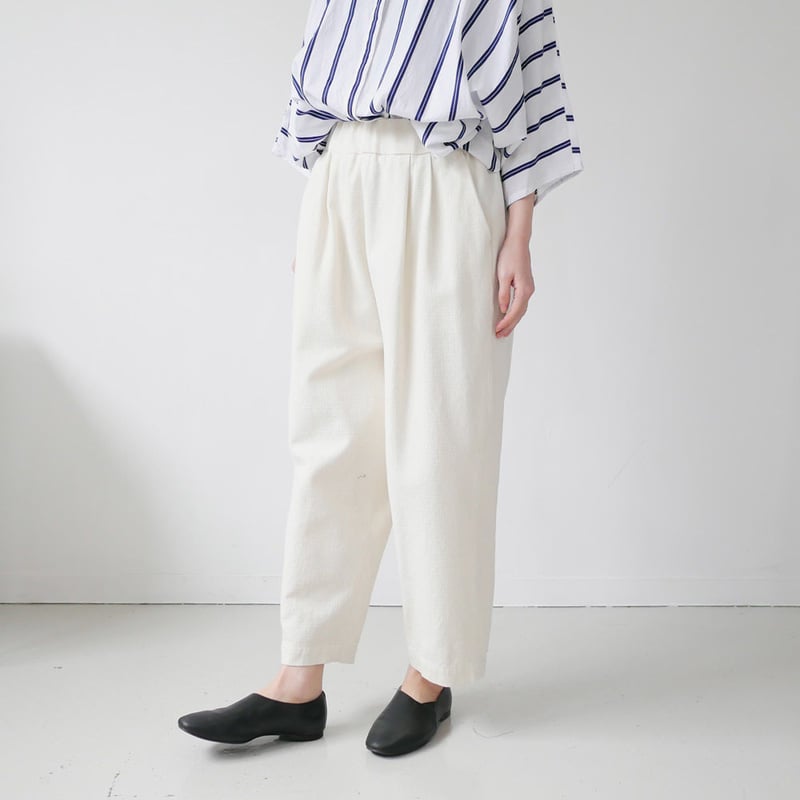 プラージュ　スウェットワイドストレートパンツ白　36 セール】《追加》スウェットワイドストレートパンツ（スウェット