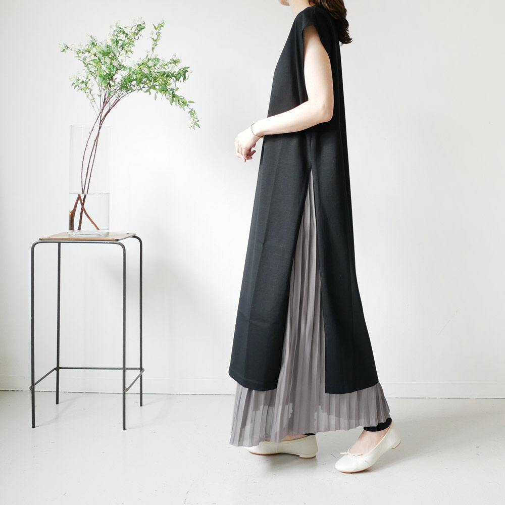 美品 サクラ SACRA リネンコットン ワッシャーティアードワンピース 美品 サクラ SACRA リネンコットン ワッシャーティアード