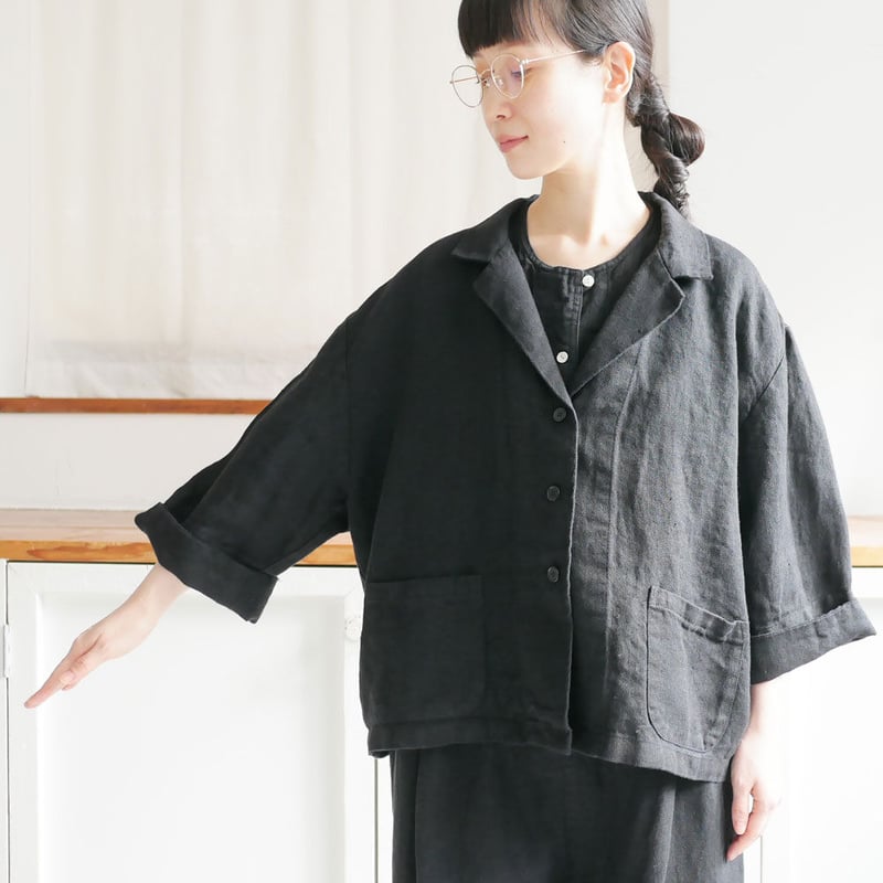 Si-Si-Si comfort｜スースースーコンフォート ｜ヘヴィリネンVネック