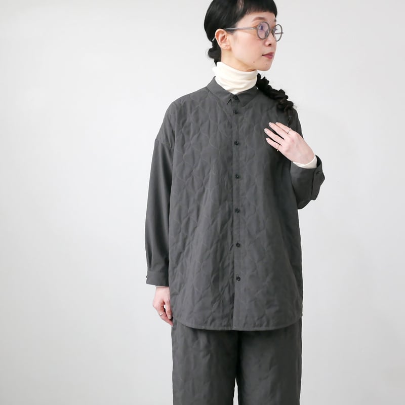 ノーコントロールエアー　キルティング シャツ サイズ3 NO CONTROL AIR｜ノーコントロール エアー｜ポリエステルタイプ
