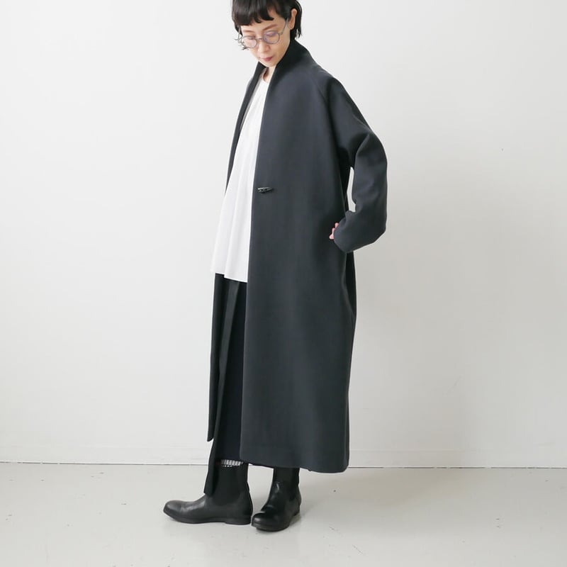 SI-HIRAI｜スーヒライ｜ J NO COLLAR COAT｜CHAW25-4218｜IR
